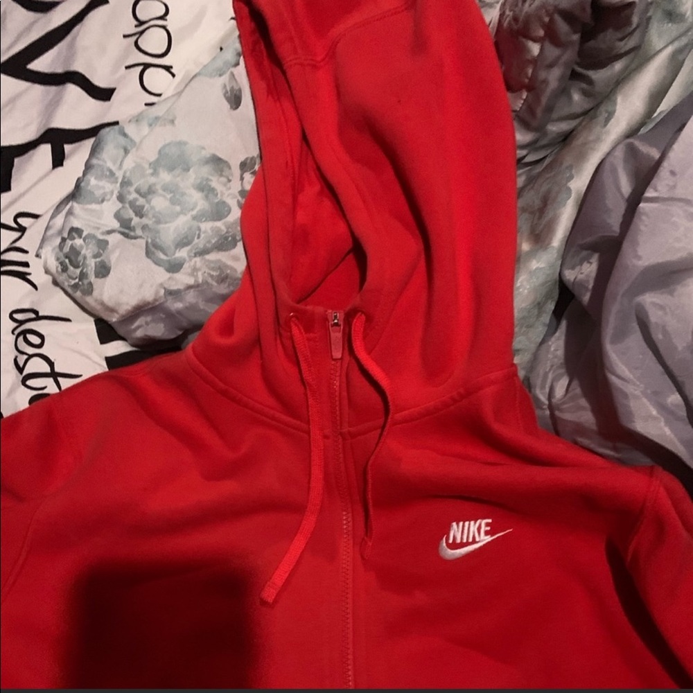 RED NIKE JACKET